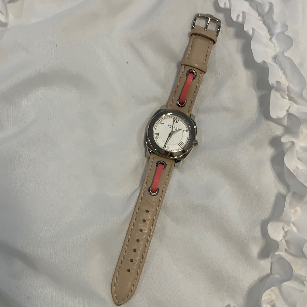 Sperry watch, leather strap